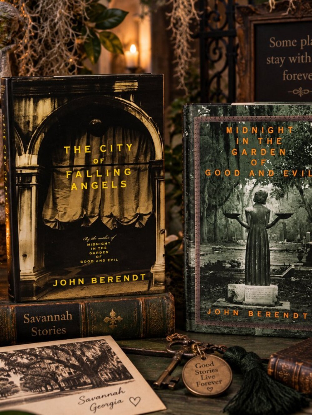 Pristine John Berendt Hardcover Set - Signed 5th Ed & 1st Edition Lot